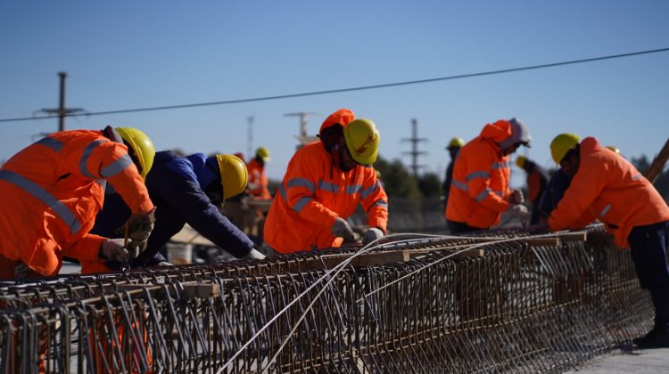 Avanza en distintos frentes la obra de la Circunvalación