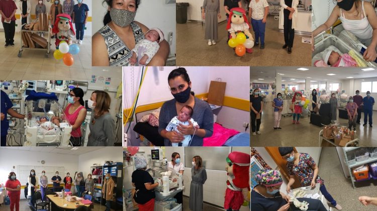 Emotivo Día de las Infancias: la ministra de Salud compartió la mañana del domingo con los bebés y sus mamás que se encuentran internados en la Maternidad provincial