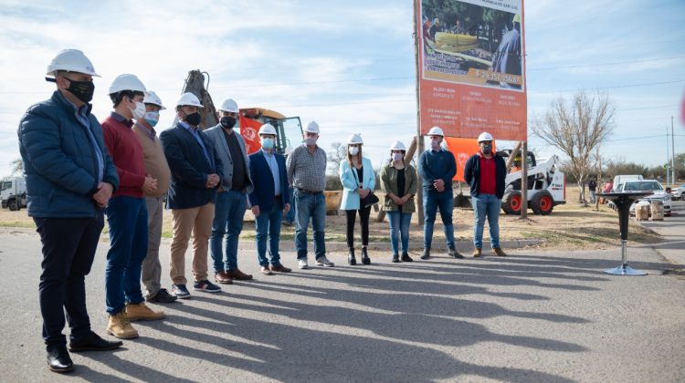 Comenzó la ampliación de la red de gas natural en el barrio La Ribera