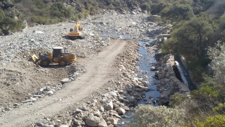 San Luis Agua trabaja en la puesta en valor del Canal Quebrada de López