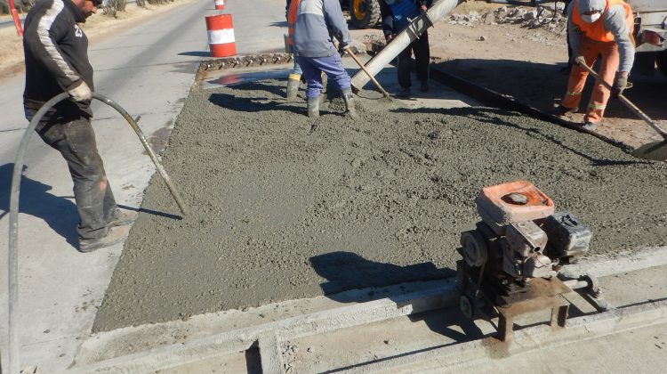 Avanzan las obras de recambio de losas en la autopista de Las Serranías Puntanas