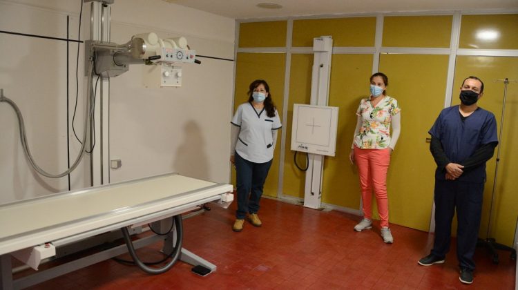 El hospital de Concarán cuenta con un nuevo equipo de Rayos X