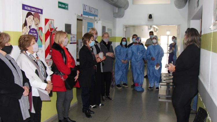 El Rotary Club reconoció la labor del equipo de salud provincial