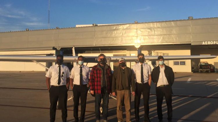 Alumnos del Centro de instrucción de Vuelo realizaron su primer vuelo sin instructor y sin acompañante