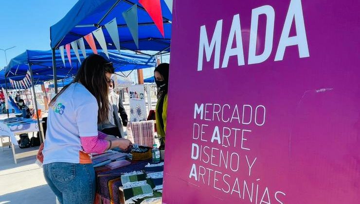 Cultura participó de la Feria de Pequeños y Medianos Productores en Villa Mercedes