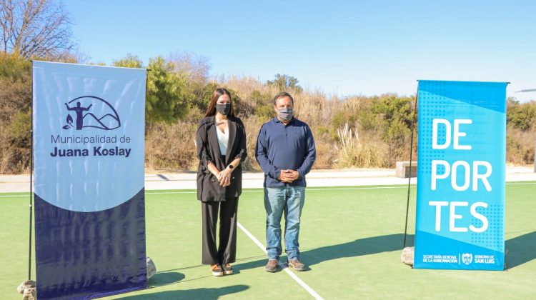 Las escuelas de iniciación deportiva también llegarán a Juana Koslay