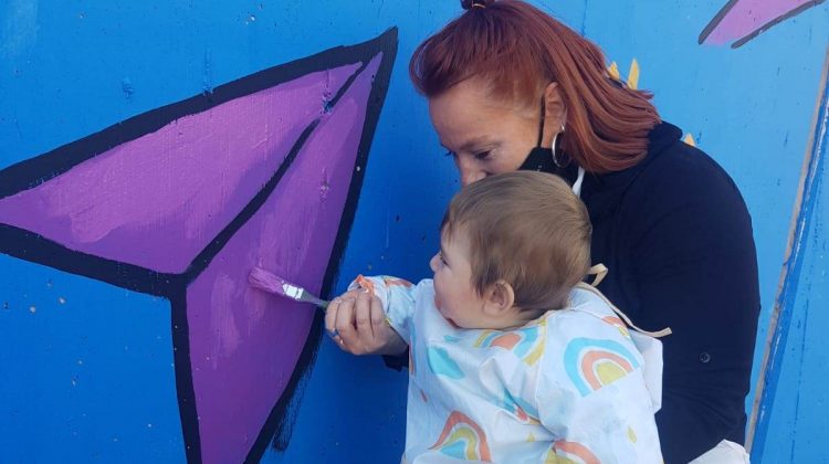 Celebraron la niñez en el Corredor Vial en la ciudad de San Luis