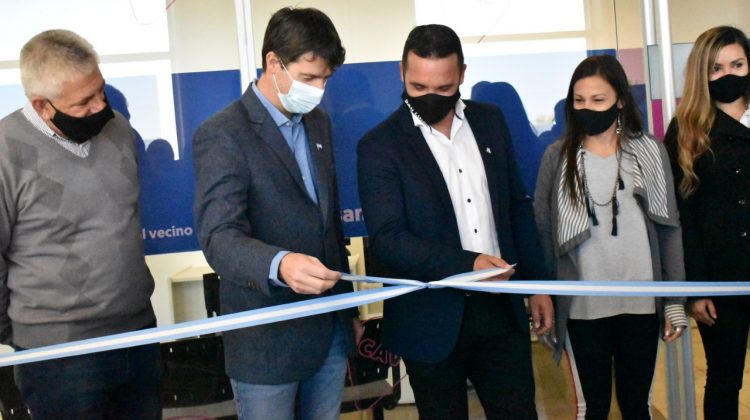 Quedó inaugurado el nuevo Centro de Atención al Vecino en la EDIRO