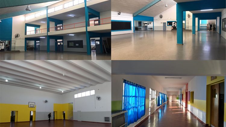 Última etapa de las refacciones para dos escuelas de la ciudad de San Luis