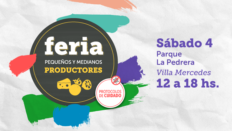 La Feria de Pequeños y Medianos Productores se vivirá una vez más en el Parque La Pedrera