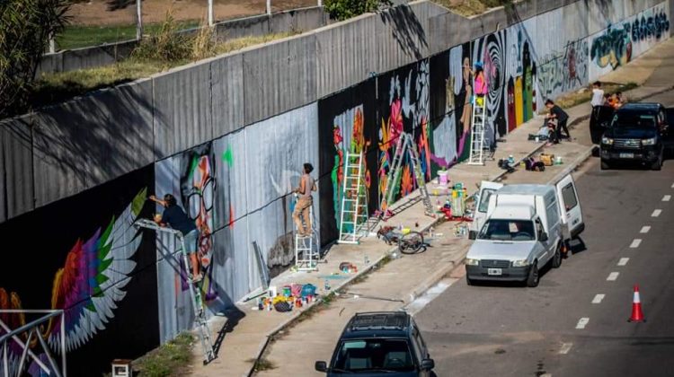 Pinta San Luis: se viene el segundo encuentro de muralistas y grafiteros