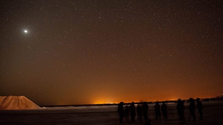 Realizaron Noche de Astroturismo en Salinas del Bebedero