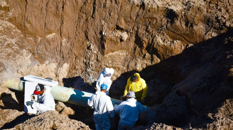 Detectaron una nueva fisura en el Acueducto Nogolí