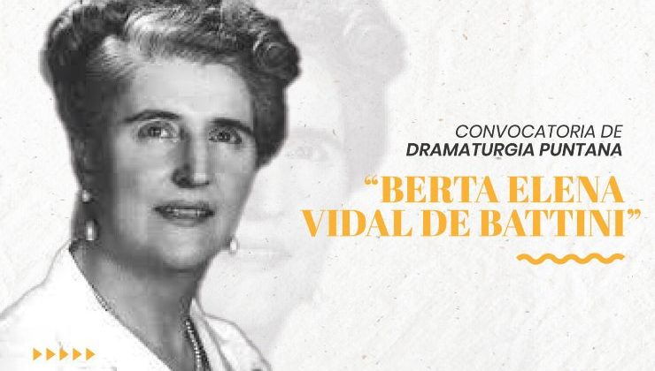 Dramaturgia Puntana: se dio a conocer la obra seleccionada de la convocatoria “Berta Vidal de Battini”