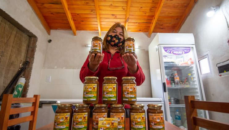 “El Gobierno de San Luis nos dio la oportunidad de que nos conozcan como pequeños productores”