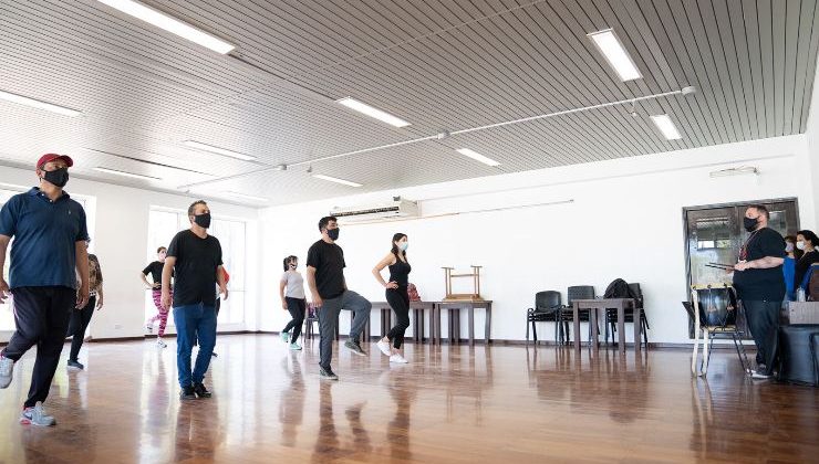 En el Centro Cultural Puente Blanco comenzó un taller de Malambo