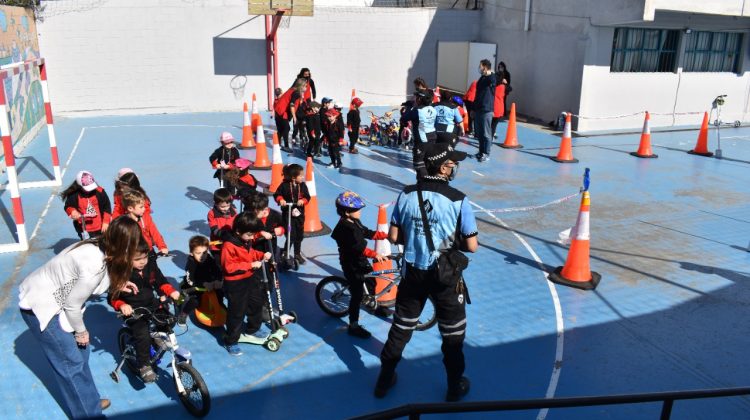 Continúan las visitas del Programa Seguridad Vial a los jardines de infantes