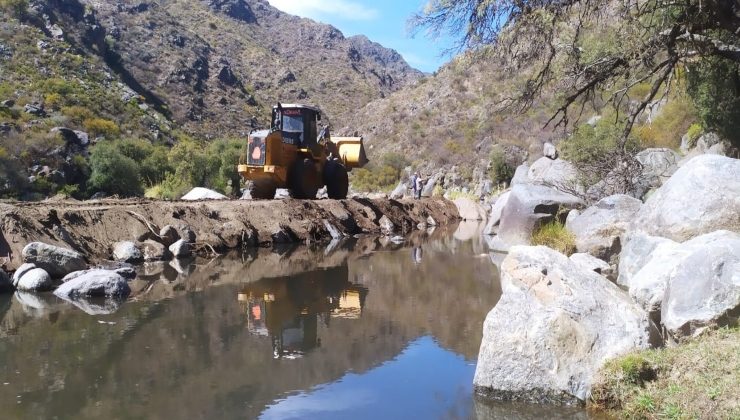 San Luis Agua trabaja en la puesta en valor del túnel del Río Juan Gómez