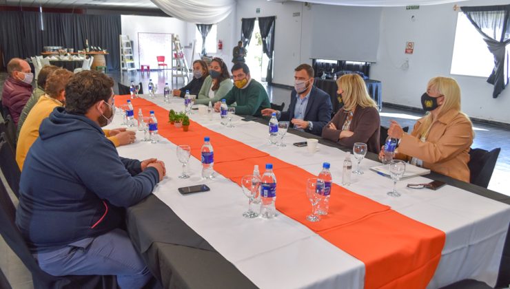 El ministro de Producción se reunió con la presidenta de la Sociedad Rural de San Luis