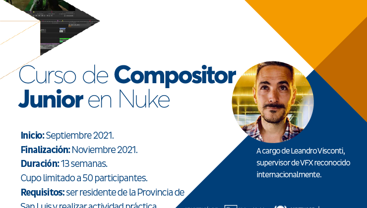 Se abrieron las inscripciones para el curso de Compositor Junior en Nuke