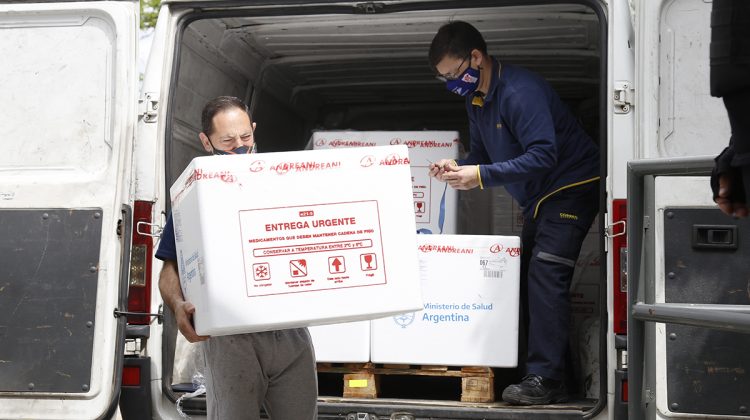 Llegaron a San Luis 23 mil dosis de la vacuna Sinopharm para aplicar a los menores de 3 a 11 años