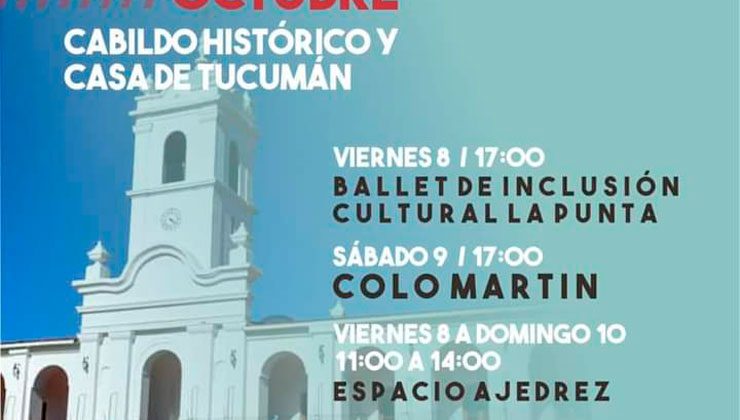 Propuestas artísticas y ajedrez en la Réplica del Cabildo y la Casa de Tucumán