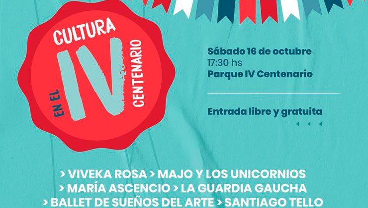 Regresan los sábados de música y danza al Parque IV Centenario