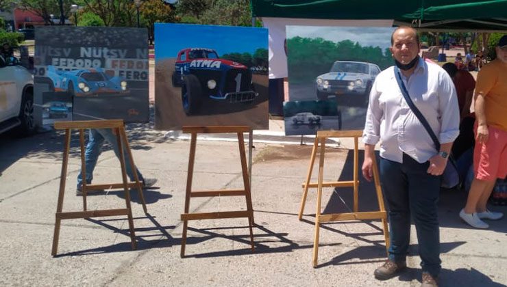 La muestra “De motores y pinceles” del Centro Cultural San Francisco presente en el XVIII Gran Premio Argentino Histórico