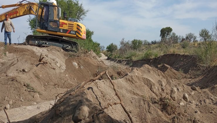 Finalizó el encauzamiento del arroyo Cañada Brava