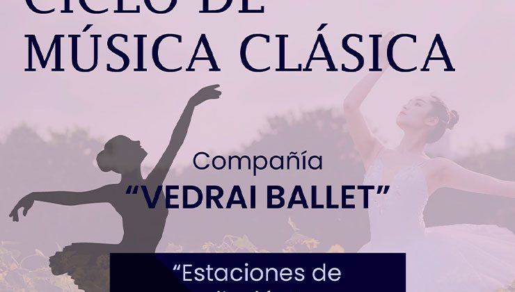 La compañía “Vedrai Ballet” presentará “Estaciones de ilusión”