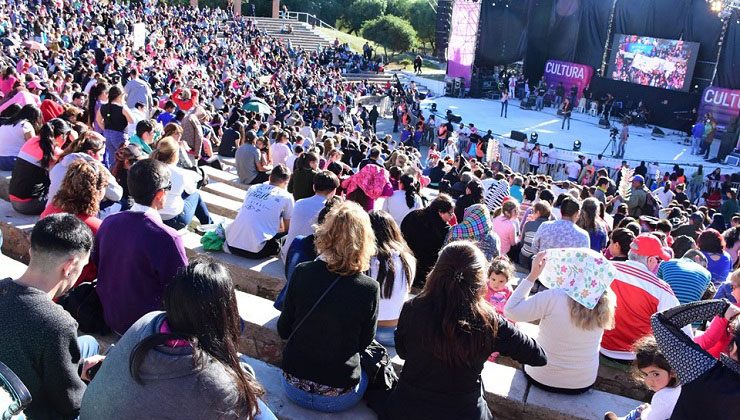 La Asociación Guardia Gaucha presente en Cultura en el parque IV Centenario