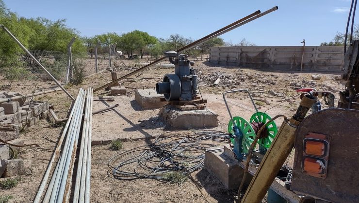 San Luis Agua realizó la puesta en valor de un Pozo Público en Santo Domingo