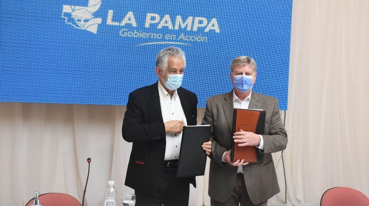 El fiscal de Estado y la ministra de Salud de San Luis explicaron los alcances de los acuerdos con La Pampa