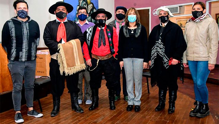 Rapisarda se reunió con integrantes de la Federación Gaucha de San Luis