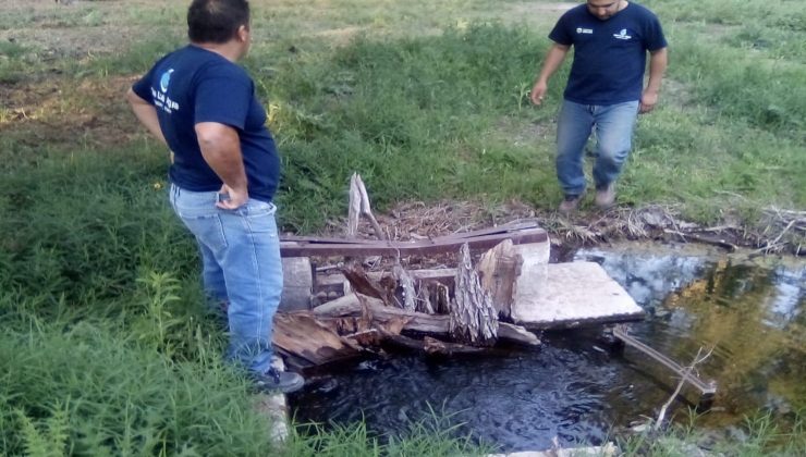 Nuevo caso de vandalismo: obstruyeron intencionalmente el Acueducto Vulpiani