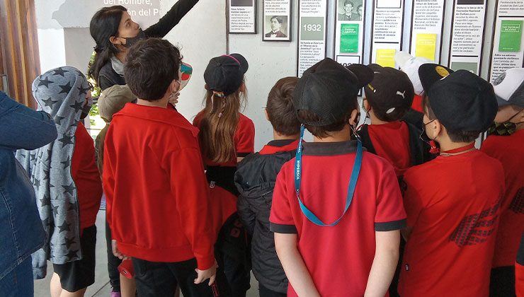 La Escuela San Marcos visitó la Casa del Poeta