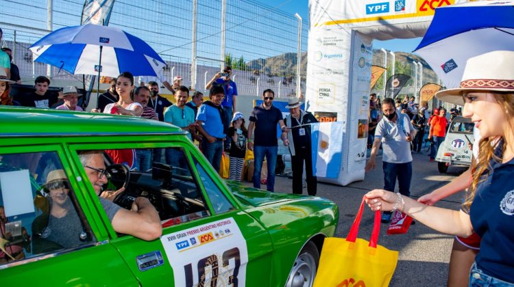 El Gran Premio Argentino Histórico recorre las rutas de San Luis