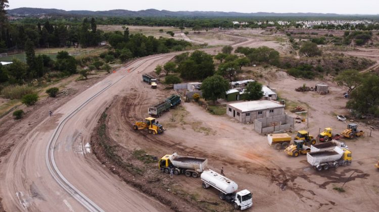 Avanza la obra que conectará el barrio 274 Viviendas con la zona comercial de Juana Koslay