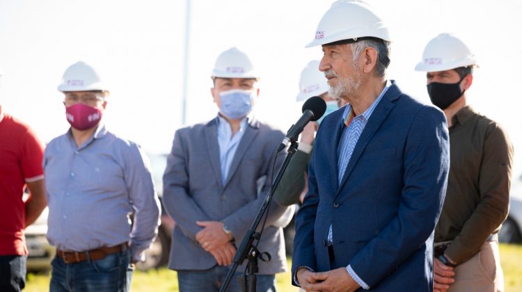 Se dio inicio en Villa Mercedes a la construcción de un colector y una planta para el tratamiento de efluentes domiciliarios e industriales