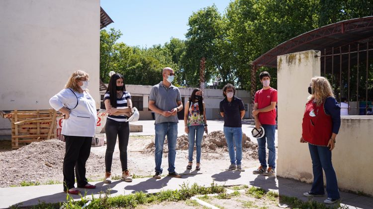 La obra de la Escuela “Mariano Moreno” de Villa Mercedes ya supera el 40%