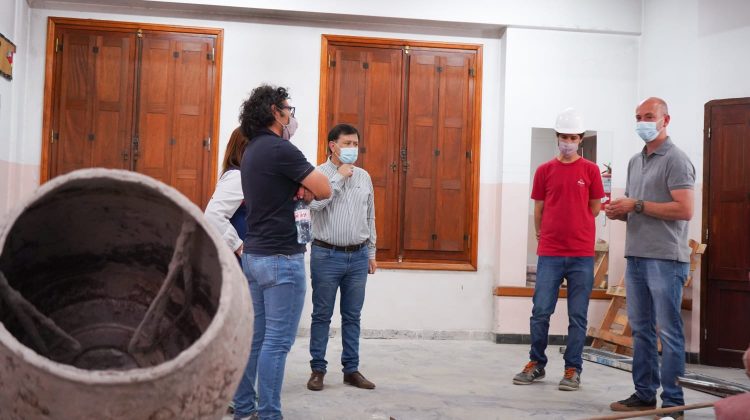 Trabajos en la escuela Nº30 “General Pedernera”: “Toda la obra de Infraestructura Escolar que se realiza en Villa Mercedes es importante”