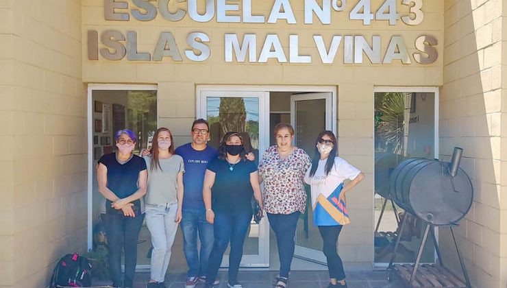 El Taller de Reciclado de la ULP llegó a la Escuela Nº 443 “Islas Malvinas” de la Penitenciaría de San Luis