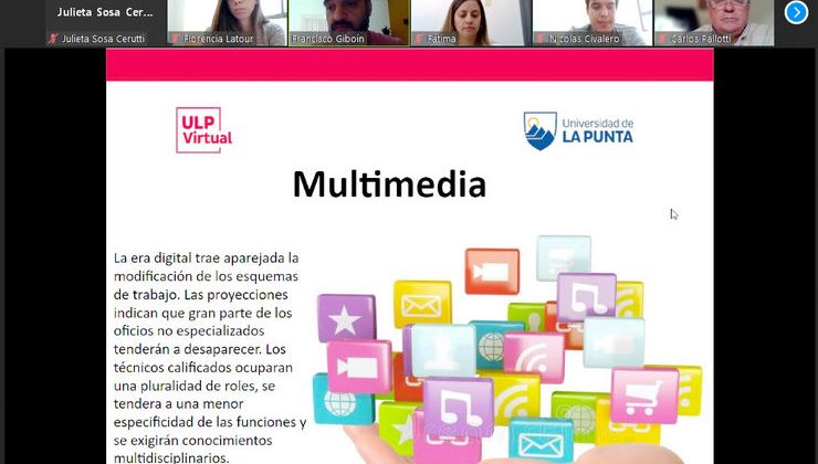 Se presentó de manera virtual la oferta educativa de la ULP a las Escuelas Públicas Digitales