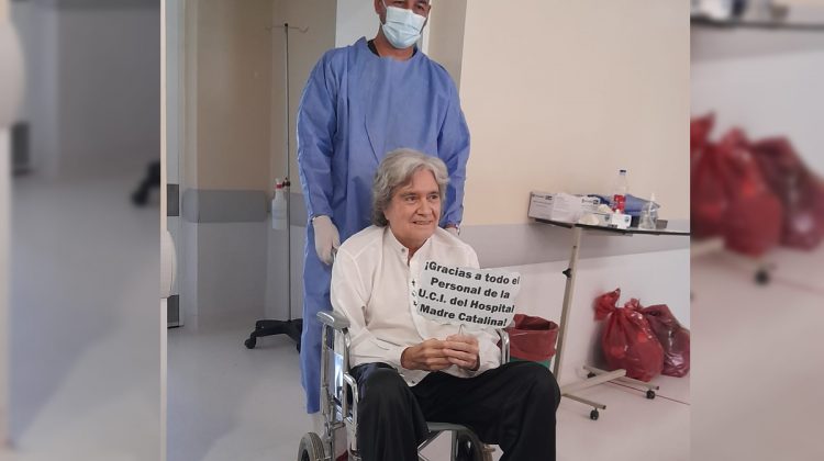 Dieron de alta al último paciente COVID que estaba internado en terapia intensiva