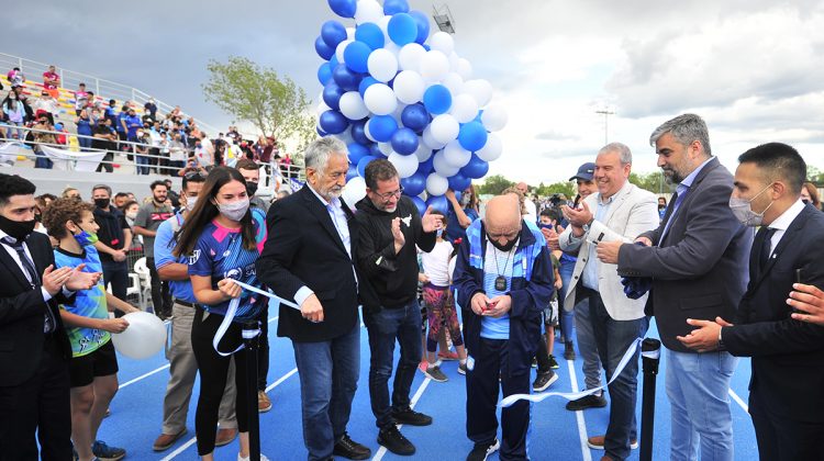 Un día histórico para el deporte puntano: el gobernador acompañó a las autoridades de la UNSL en la apertura del Centro de Desarrollo Deportivo “Pedro Presti”