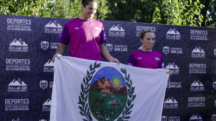 Oro y bronce para San Luis desde el agua con la natación