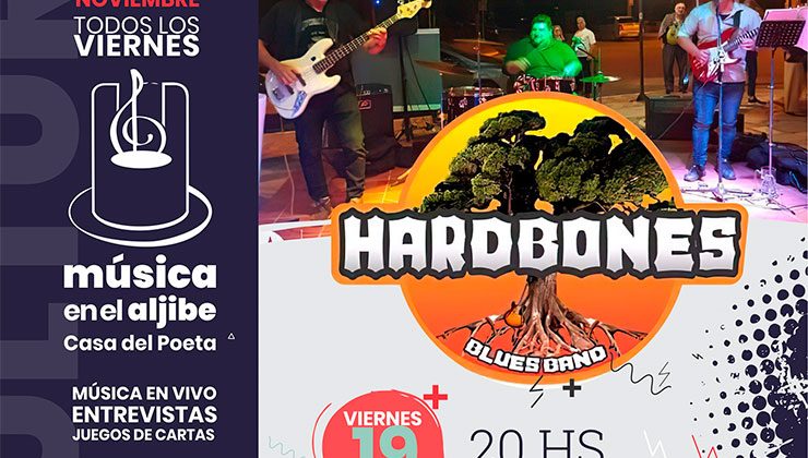 Música en el Aljibe presenta a “Hard Bones”