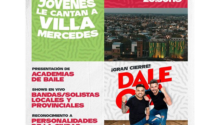 Presentaron la tercera edición del festival Los Jóvenes le Cantan a Villa Mercedes