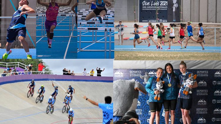 San Luis y una lluvia de medallas: consiguió 7 en la primera jornada de la competencia