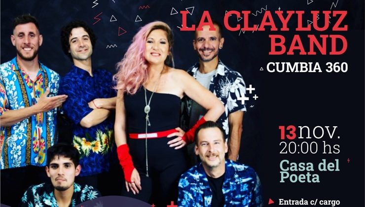 Se presentará La Clayluz Band en la Casa del Poeta